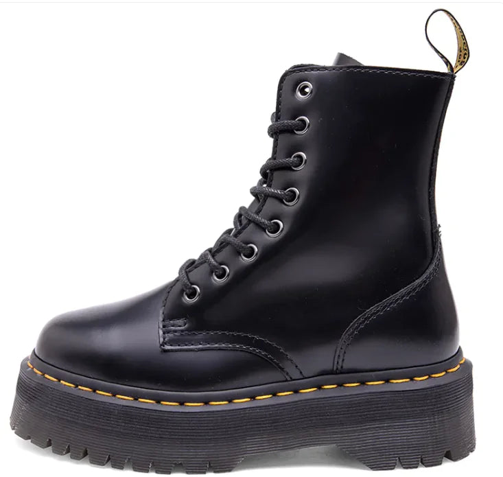 Women's zipper Martin boots