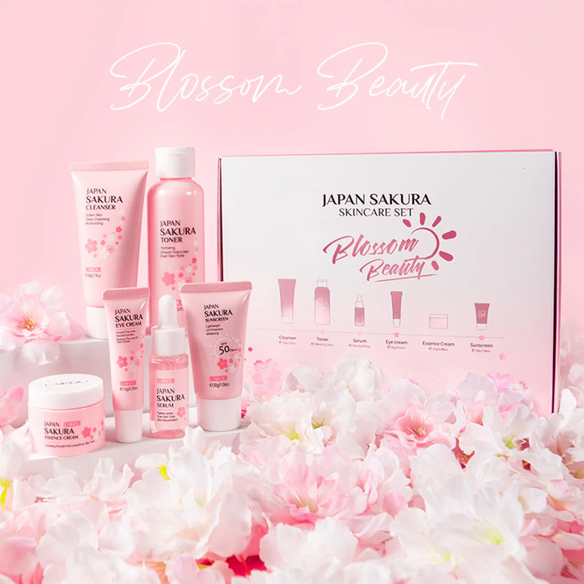 Japan Sakura Skincare Gift Set