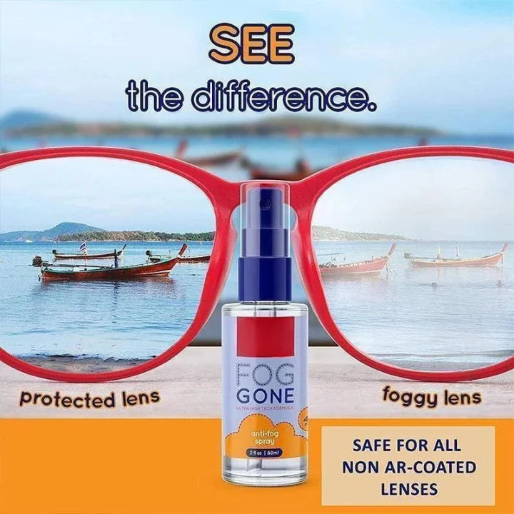 Anti-Fog Spray for Glasses & Non-Anti Reflective Lenses