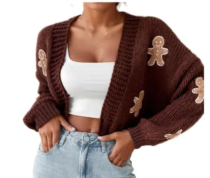 Gingerbread Cardigan for Women