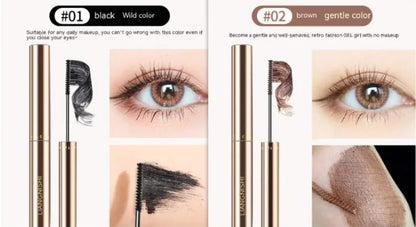 Everlong Mascara Fine Bruch Head Naturally Waterproof Sweat-proof