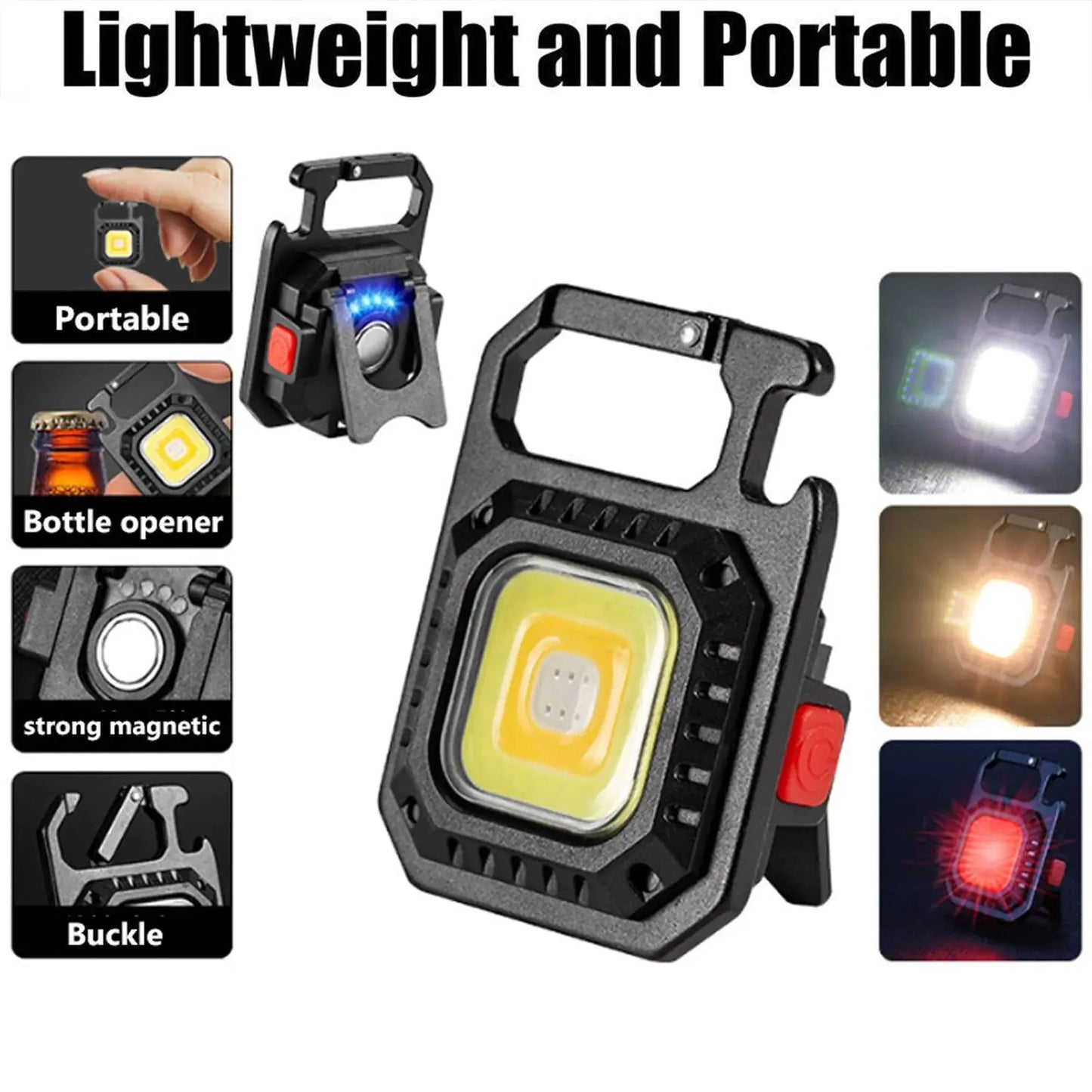 Mini LED Flashlight Work Light