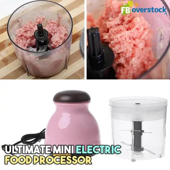 Ultimate Mini Electric Food Processor