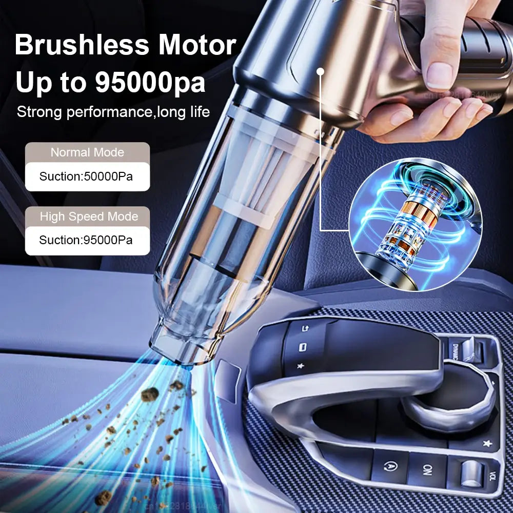 Wireless Car Vacuum Cleaner