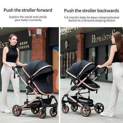 Lightweight Foldable Baby Stroller