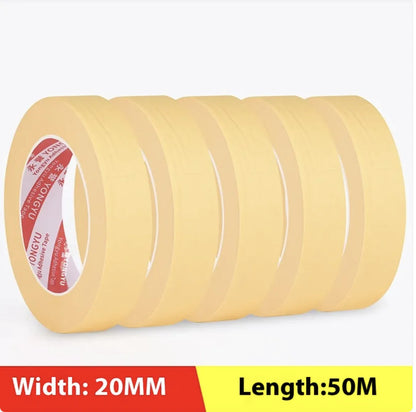 High-Temperature Resistant Masking Tape – Easy-to-Tear Adhesive Glassine Tape with Strong Adhesion