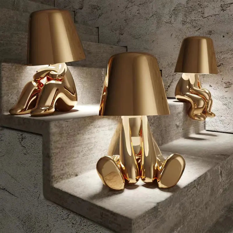 Little Golden Man Table Lamp