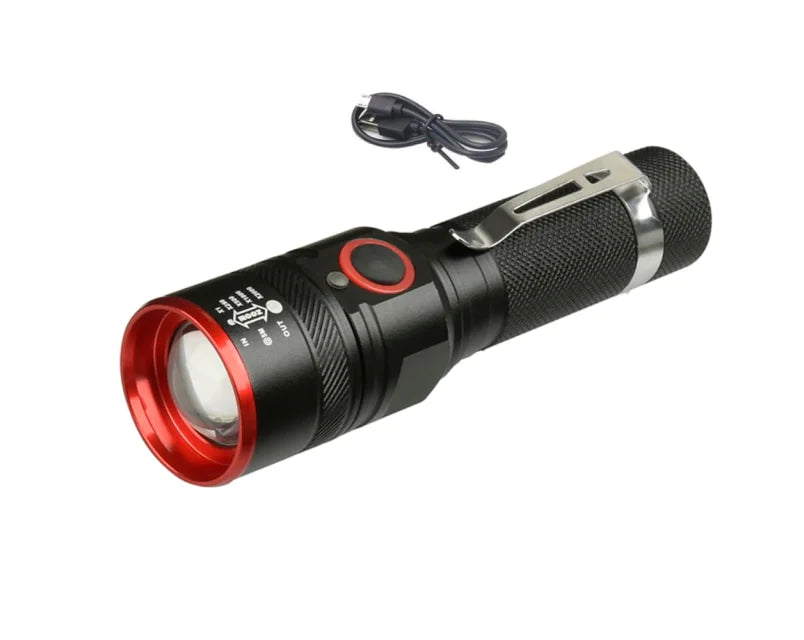 Waterproof 5200LM USB Rechargeable Flash light