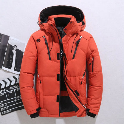 Men's Winter Down Jacket with Hood