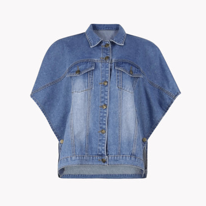 Denim Batwing Jacket