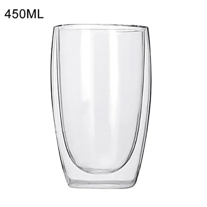 Double Wall Glass Cup Water Bottle