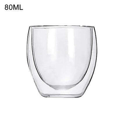 Double Wall Glass Cup Water Bottle