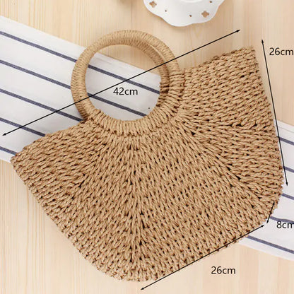 Handmade Straw Bag