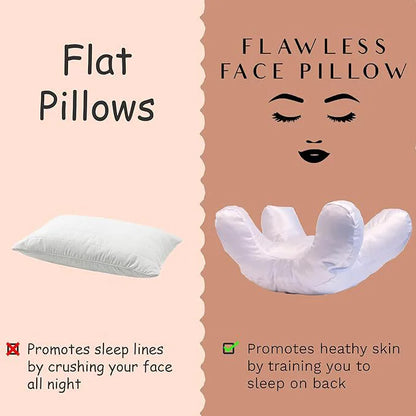 SilkGlow Beauty Sleep Pillow