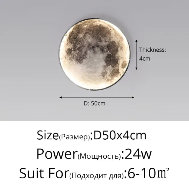 Moon LED Wall Light