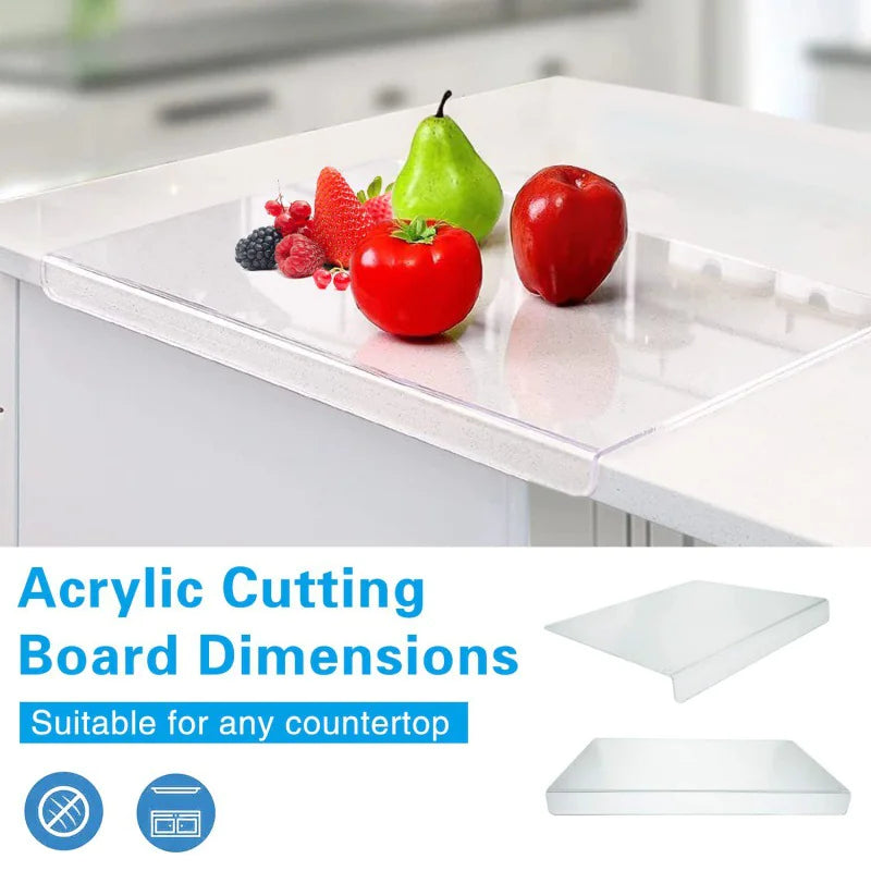 Non-Slip Acrylic Kitchen Chopping Board