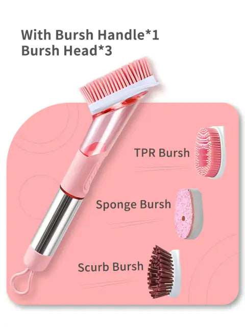 3-in-1 Multi-Purpose Kitchen Cleaning Brush