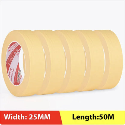 High-Temperature Resistant Masking Tape – Easy-to-Tear Adhesive Glassine Tape with Strong Adhesion