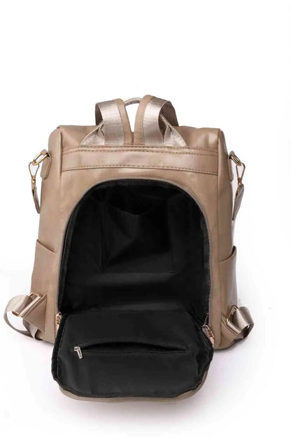 Marcy Zipper Pocket Backpack-