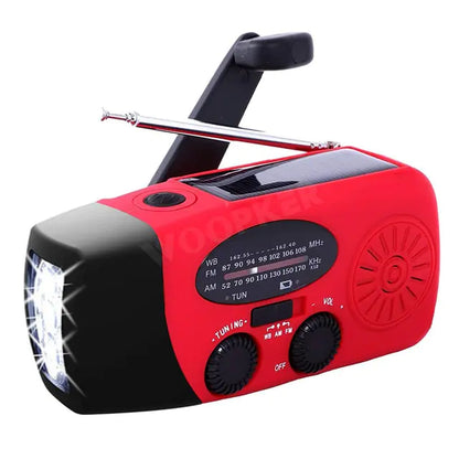 Versatile Emergency Radio with Powerful Flashlight