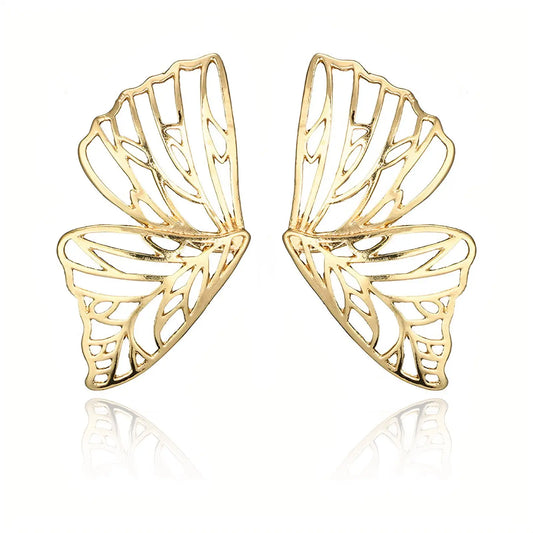 Butterfly -Gold Earrings