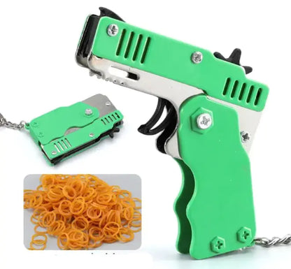 Rubber Band  Gun Key Chain