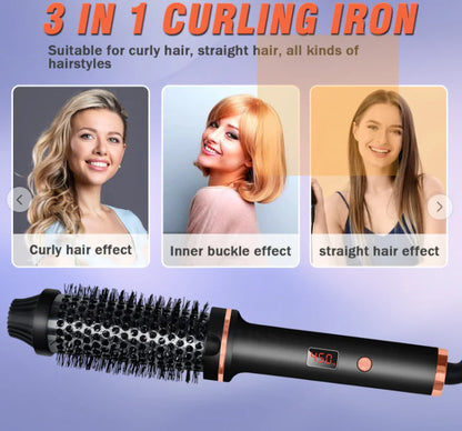 New Hair Curler And Straightener Dual-use Hair Curler