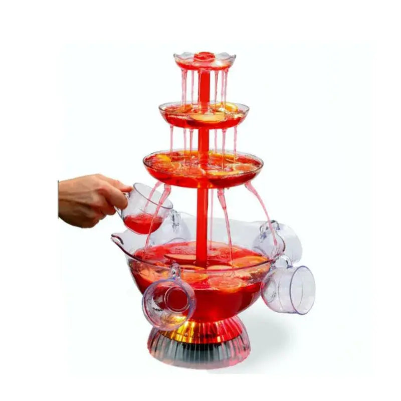 Fountain Machine Wine Drink Waterfall