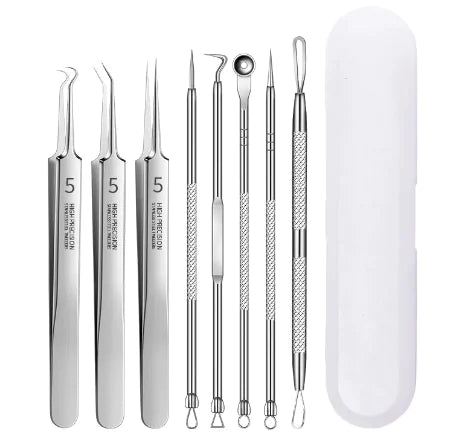 Acne Removal 8 Pieces Suit Beauty Tools