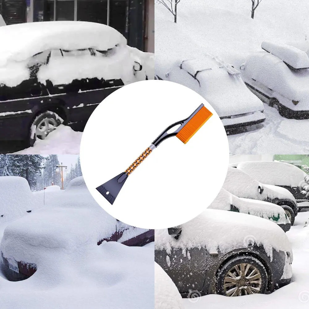 Snow Brush and Ice Scraper for Car Windshield