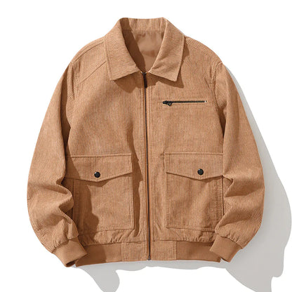 Men's Double Pocket Corduroy Jacket