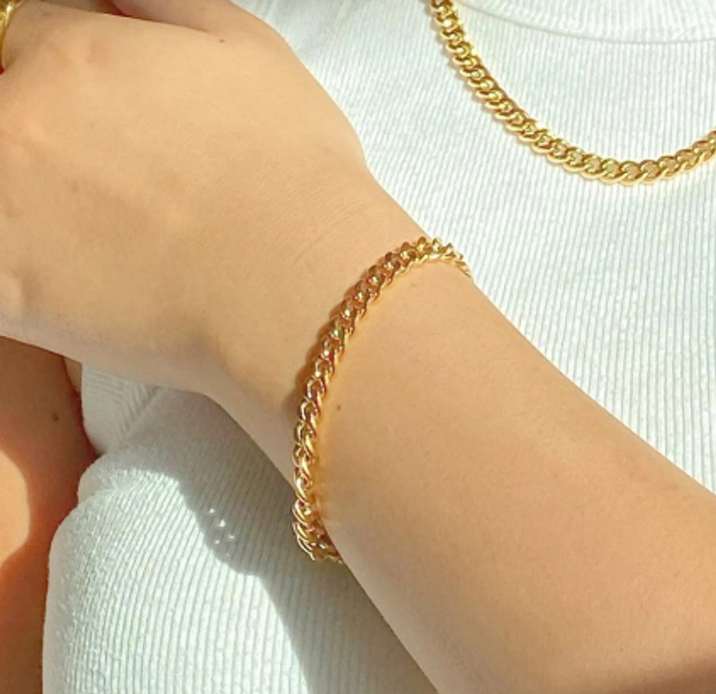 Cuban Bracelet Gold