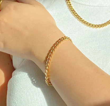 Cuban Bracelet Gold