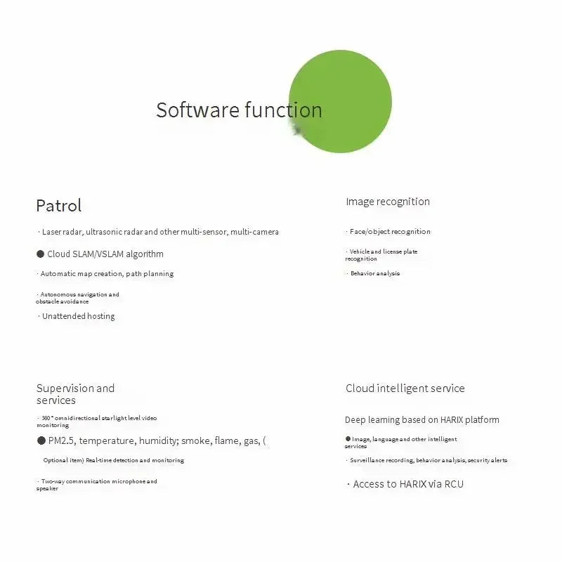 Patrol 3.0 Basic Edition Multifunctional cloud security robot,