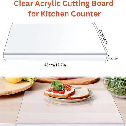 Non-Slip Acrylic Kitchen Chopping Board