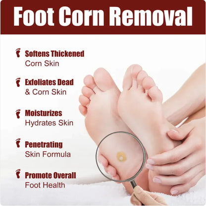 Skin Smoothing Exfoliating Gel for Foot Corns & Repair