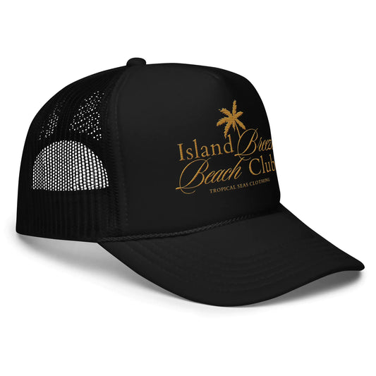 Foam Island Breeze Beach Club trucker hat