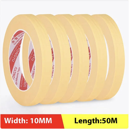 High-Temperature Resistant Masking Tape – Easy-to-Tear Adhesive Glassine Tape with Strong Adhesion