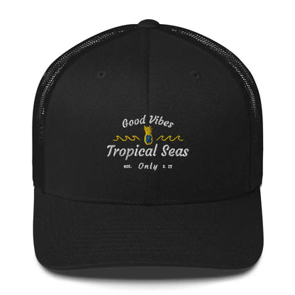 Open Face Pineapple Trucker Hat