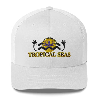 Tropical Lets Get Kraken Trucker Hat