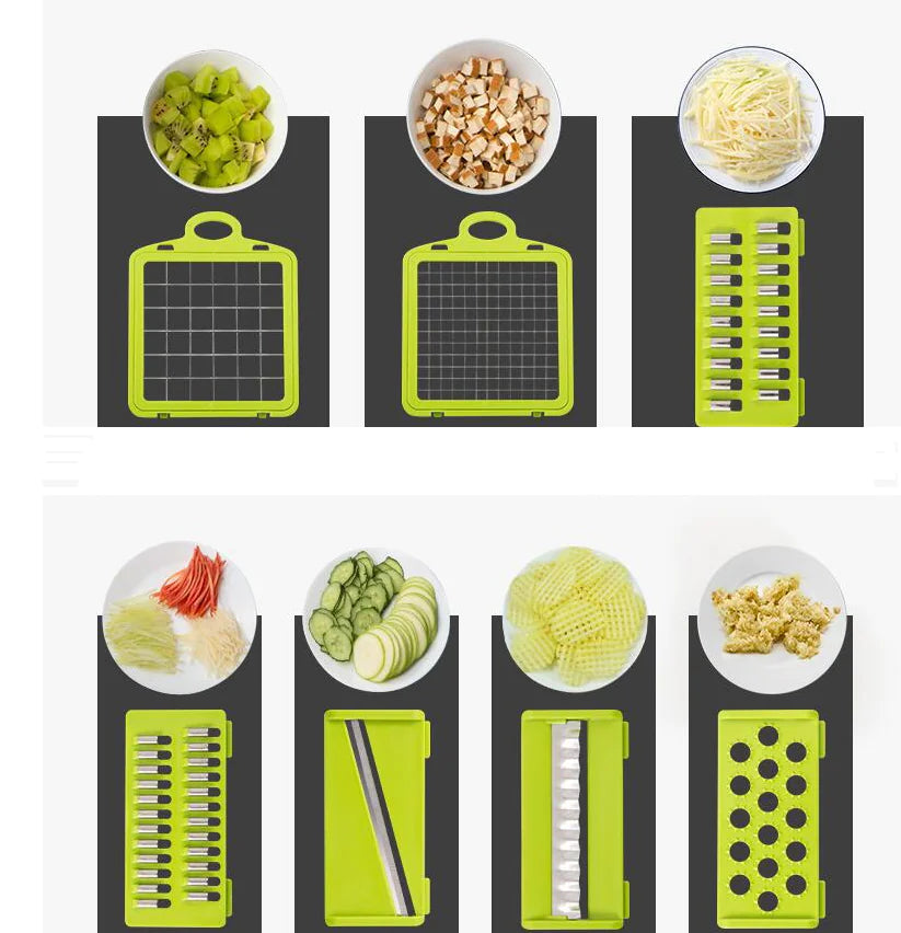 Vegetable Noodle & Slicer 7-in-1 Multi-Blade Cutter