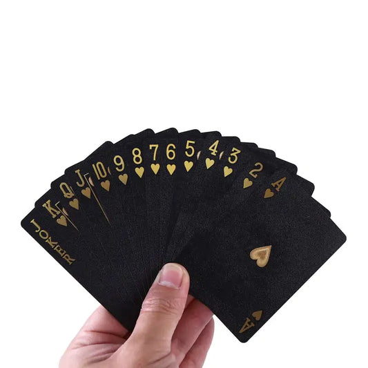 Black Gold Playing Cards