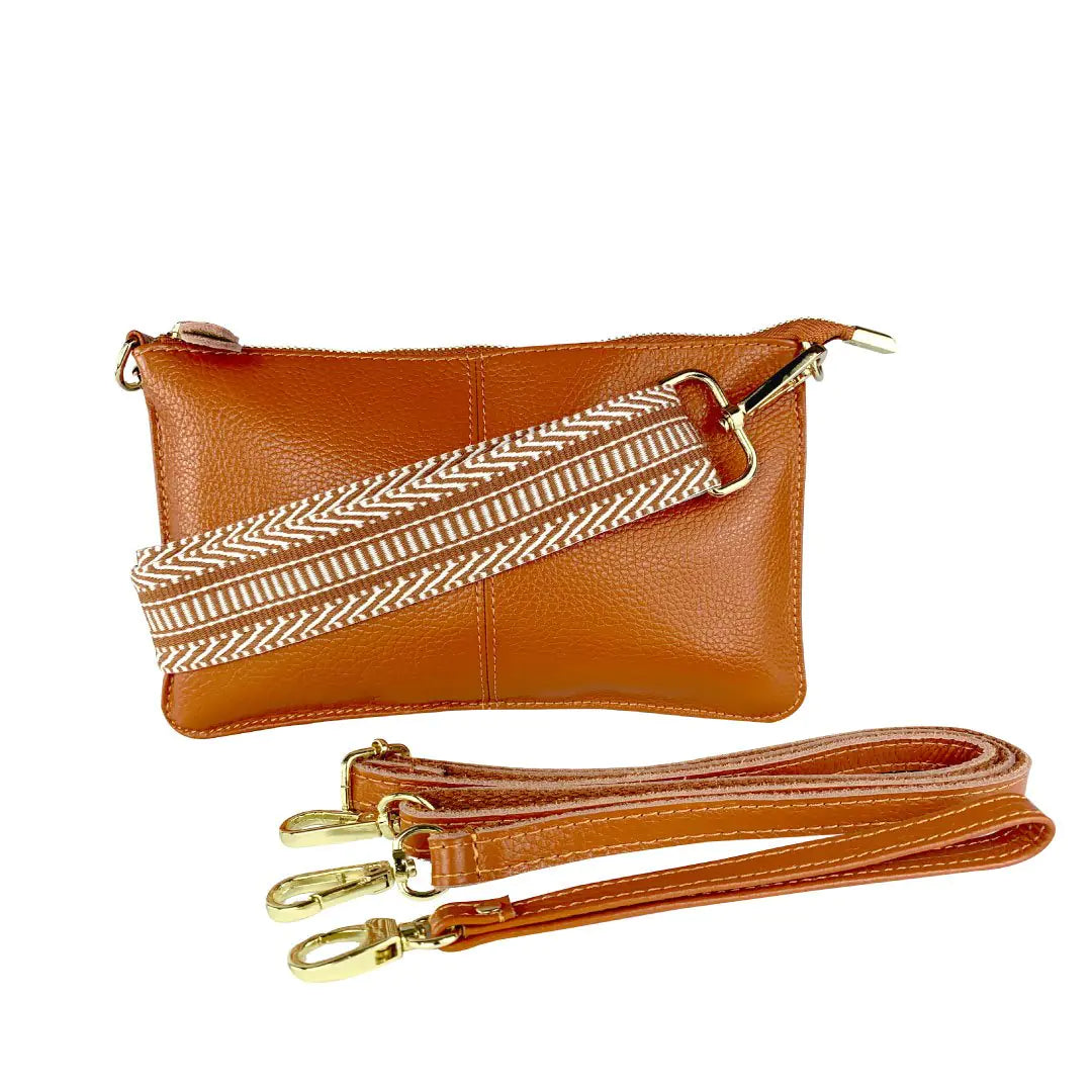 Tonya Leather Crossbody