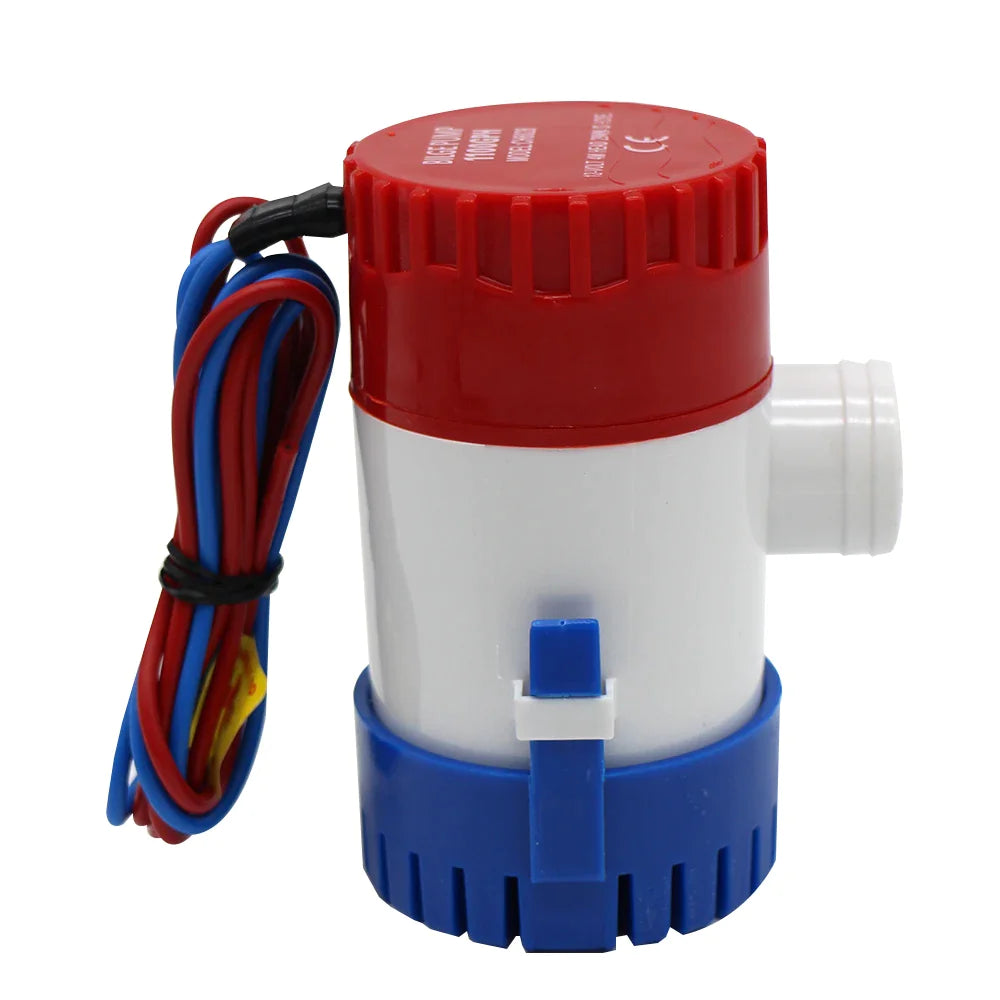 1100GPH 12V Electric Marine Submersible Bilge Sump Water Pump For Boat 3/4" Hose