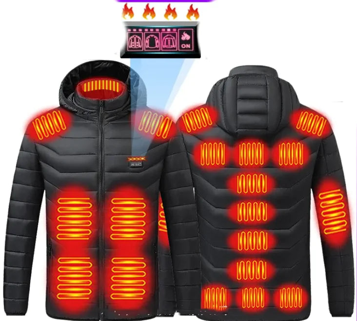 Full-Body Heated USB Charging Jacket