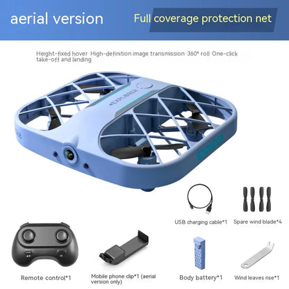 JJRC Mini 4K HD Drone with Protective Cover