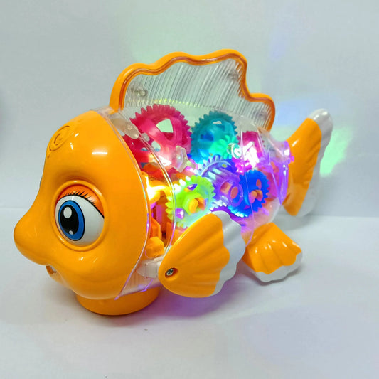 Electric Gear Goldfish Toy