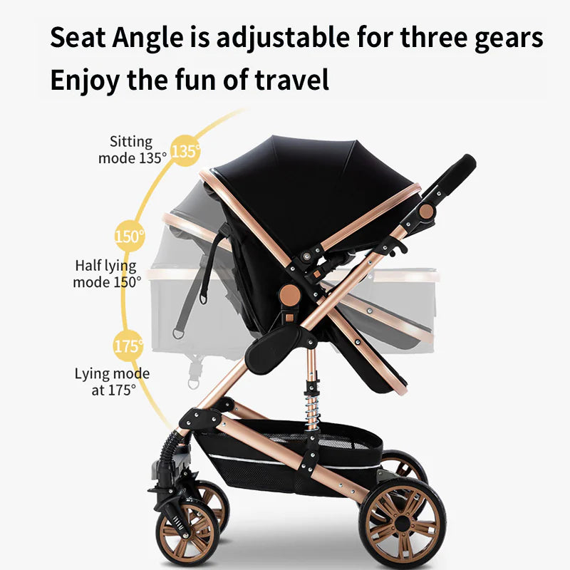 Lightweight Foldable Baby Stroller