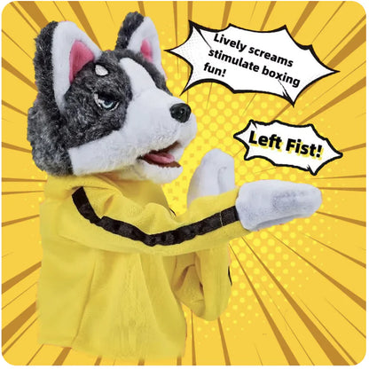 Interactive Plush Animal Dog Toy - Hand Puppet Gloves