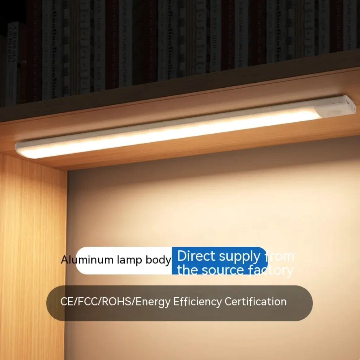 Smart Infrared Sensor Wireless Magnetic Cabinet Light